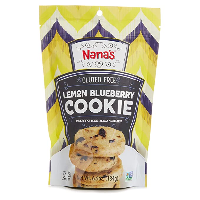 Nana's Gluten Free Lemon Blueberry Cookies - (6.5 Ounce Bag)Qualify for Free Shipping on 4 or more Bags!